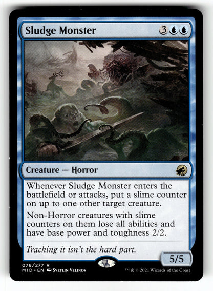 Sludge Monster – 76 MID: Innistrad: Midnight Hunt R NM