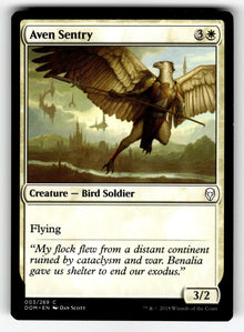 Aven Sentry – 3 DOM: Dominaria C LP
