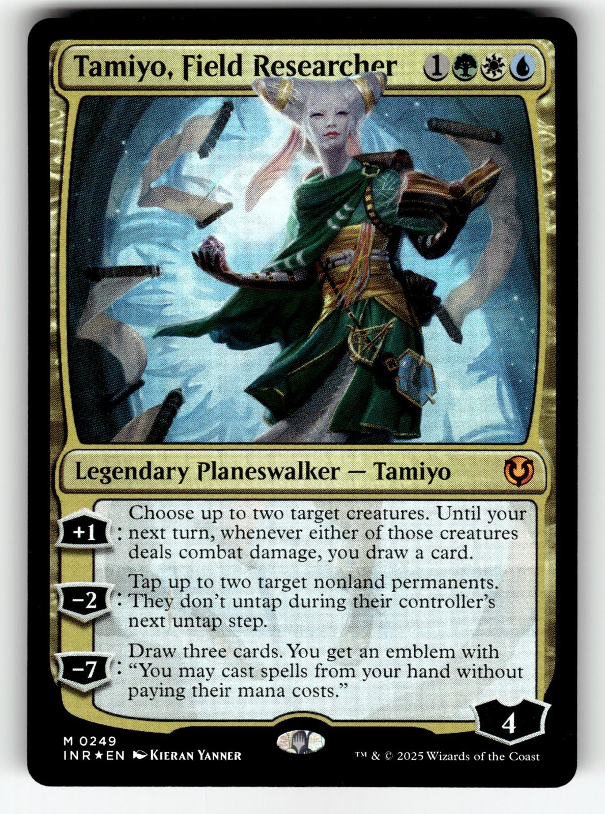 Tamiyo, Field Researcher – 249 INR: Innistrad Remastered M Foil NM
