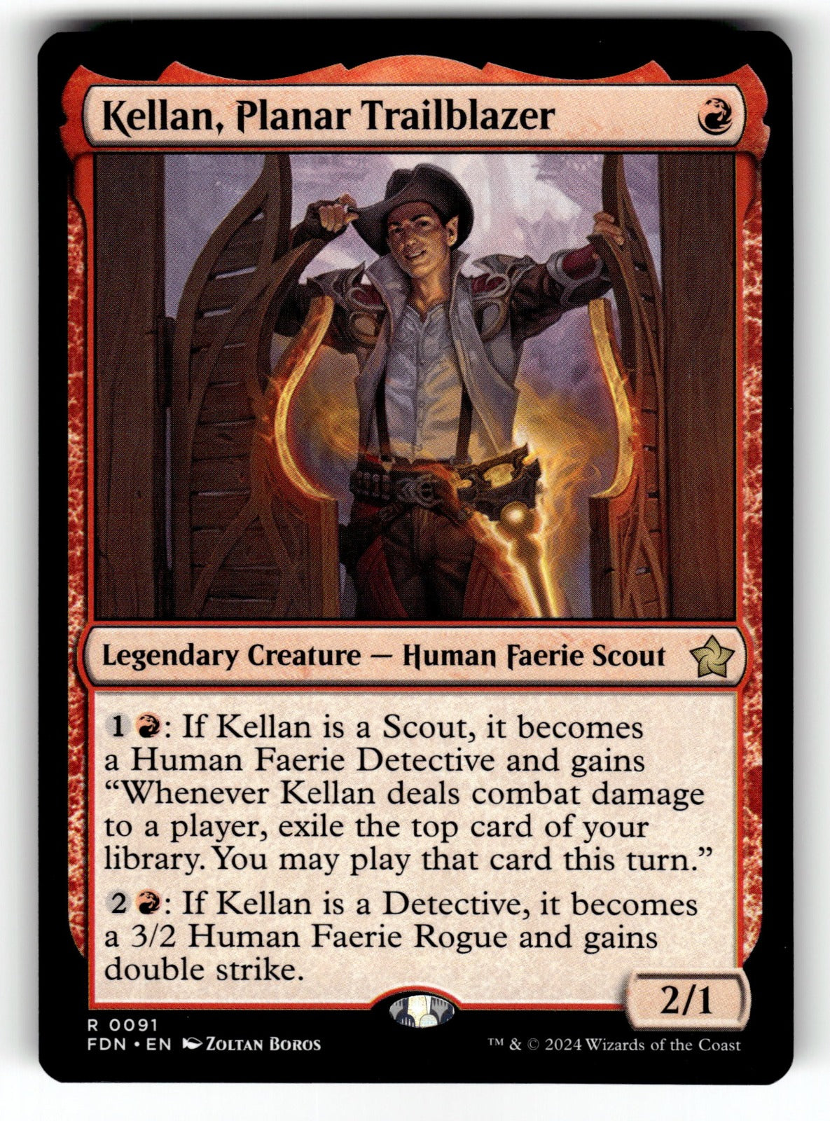 Kellan, Planar Trailblazer – 91 FDN: Foundations R LP