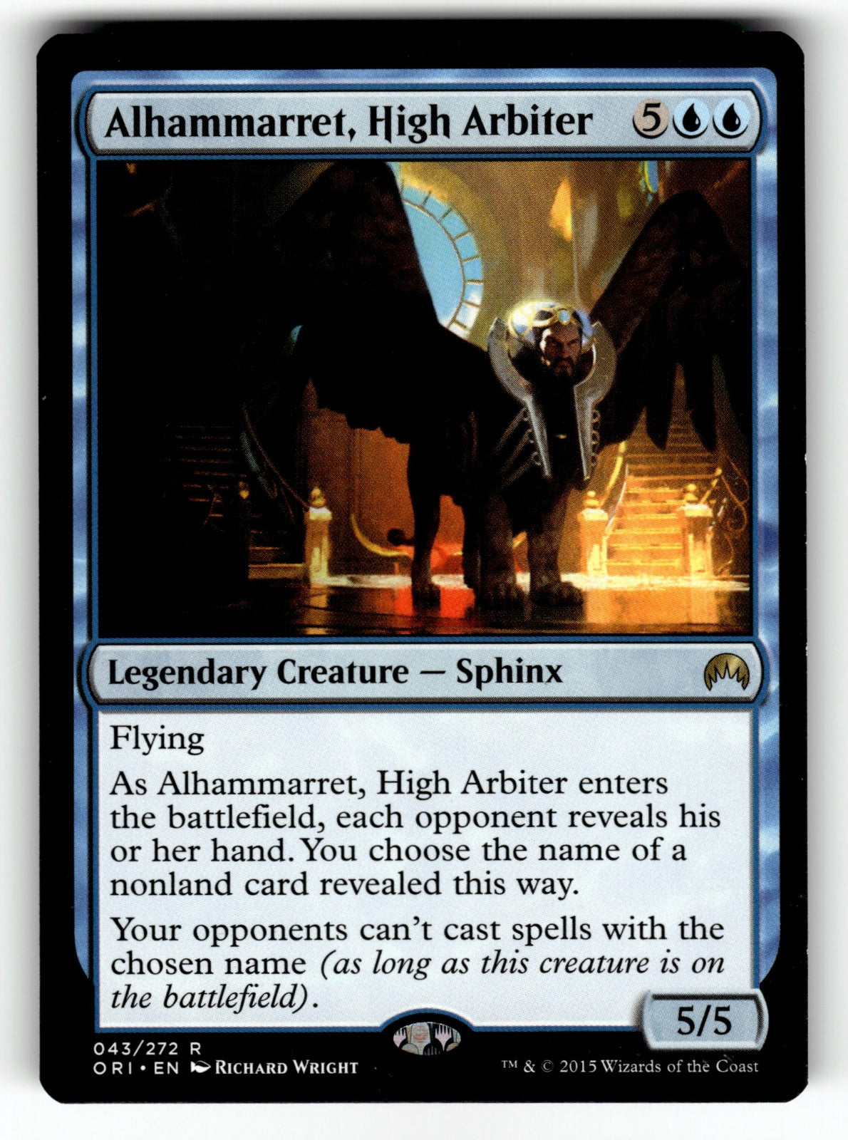 Alhammarret, High Arbiter – 43 ORI: Magic Origins R LP