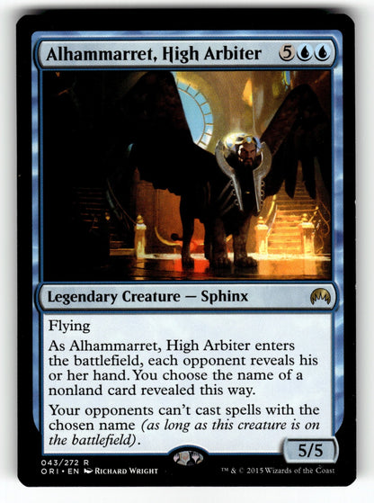 Alhammarret, High Arbiter – 43 ORI: Magic Origins R LP
