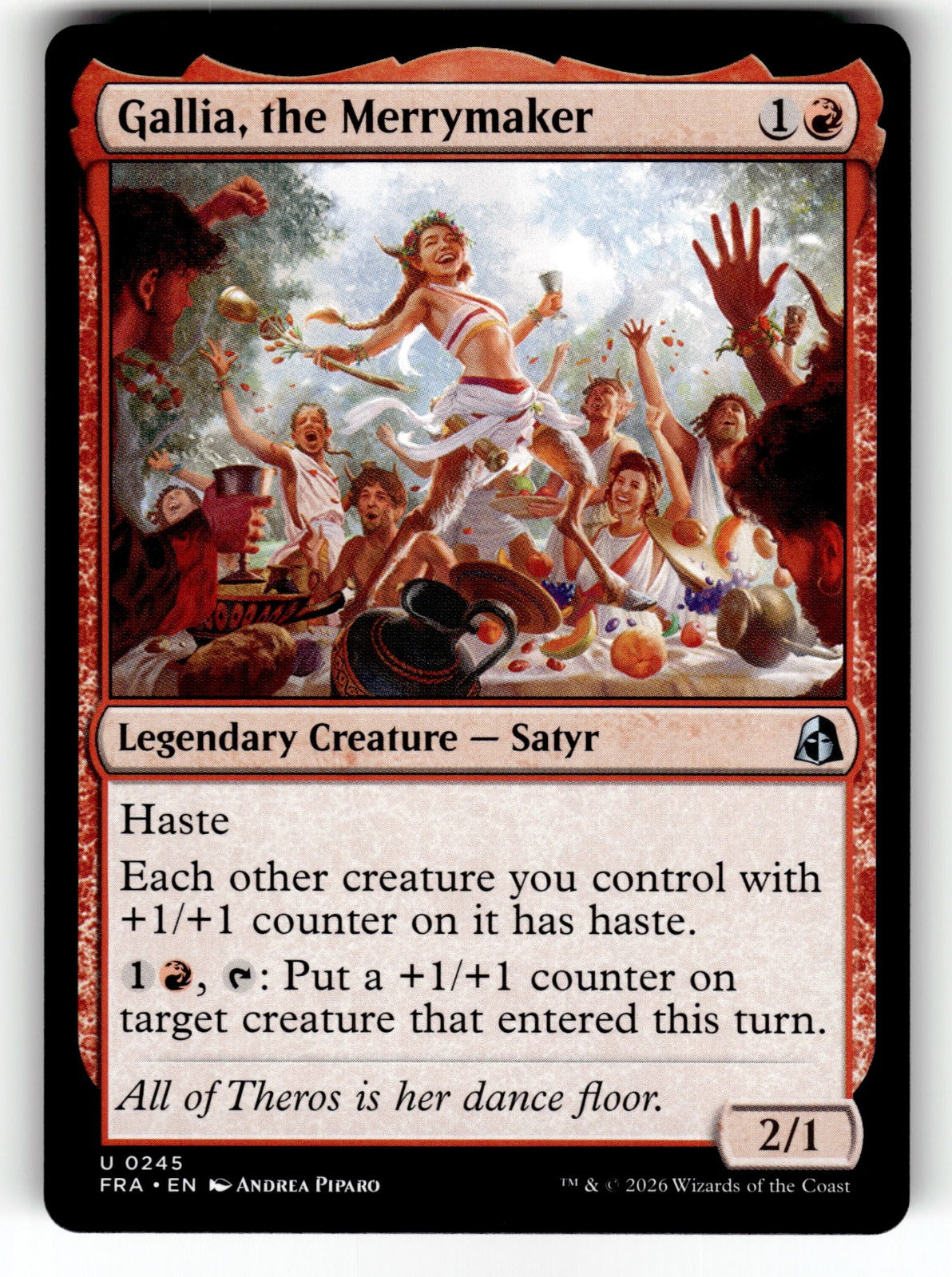 Gallia, the Merrymaker – 245 FRA: Reality Fracture U NM