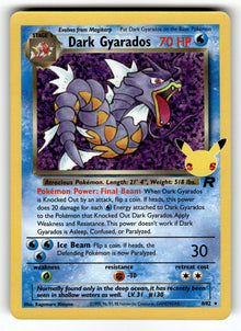 Dark Gyarados – 8/82 CCC: Celebrations: Classic Collection Classic Collection Holo NM
