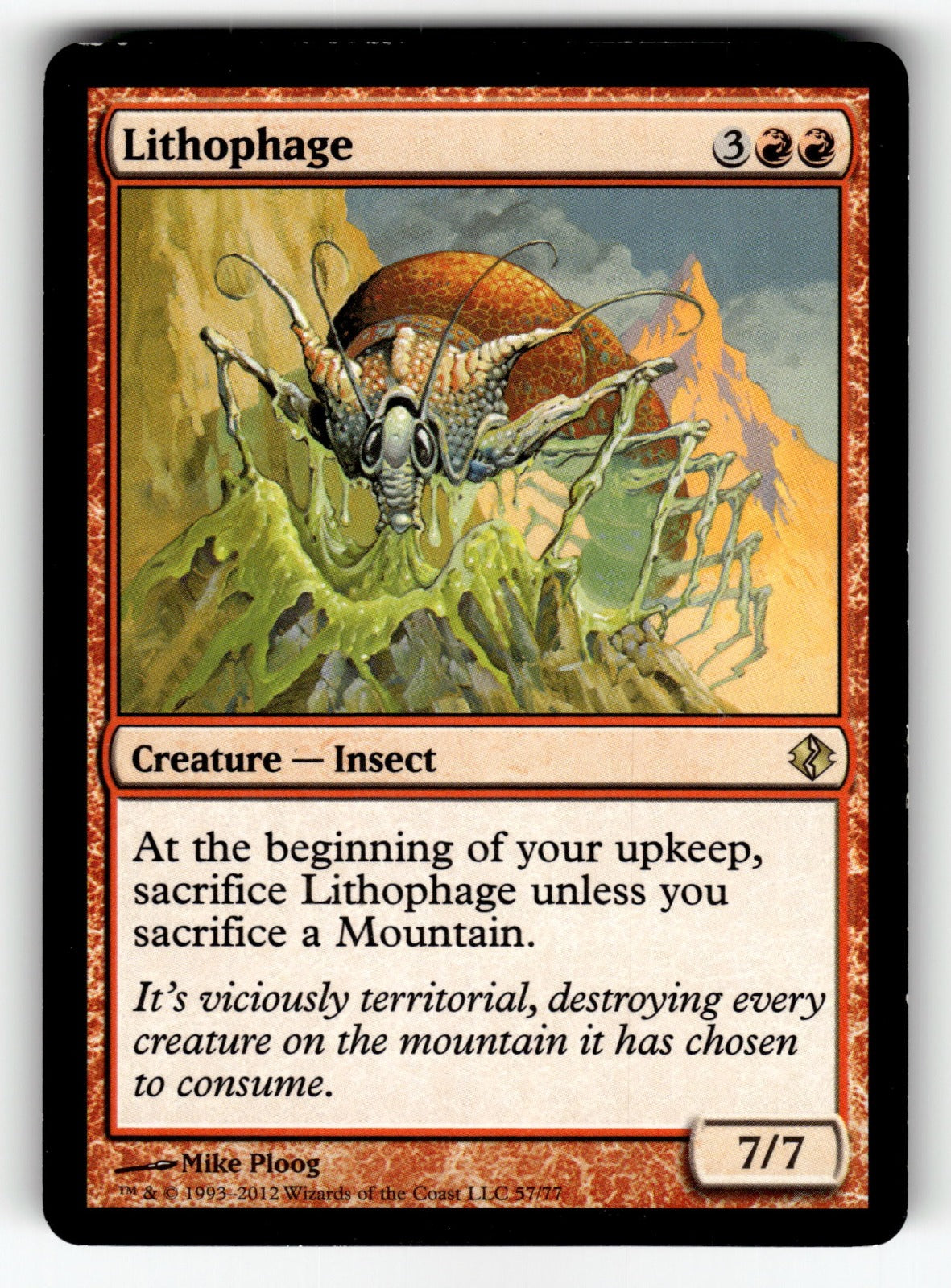 Lithophage – 57 DDI: Duel Decks: Venser vs. Koth R MP