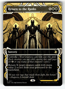 Return to the Ranks – 11 SOA: Secrets of Strixhaven: Mystical Archive R NM