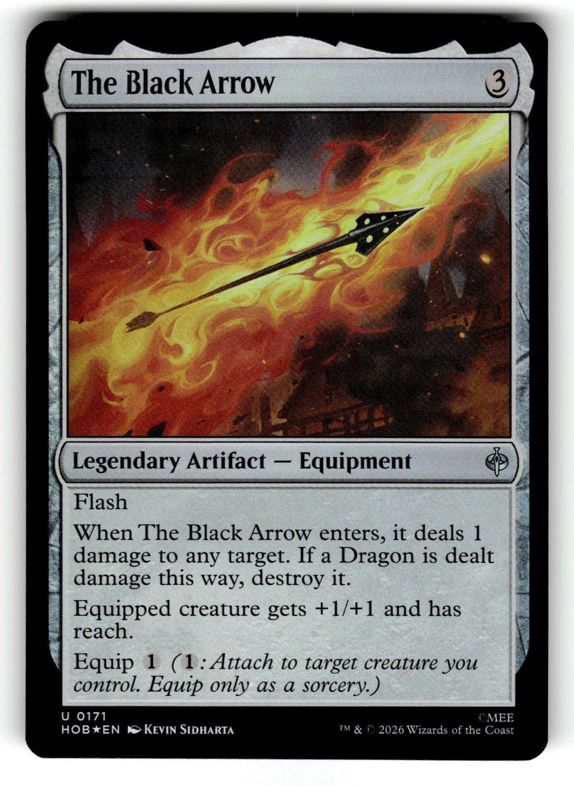 The Black Arrow – 171 HOB: The Hobbit U Foil NM