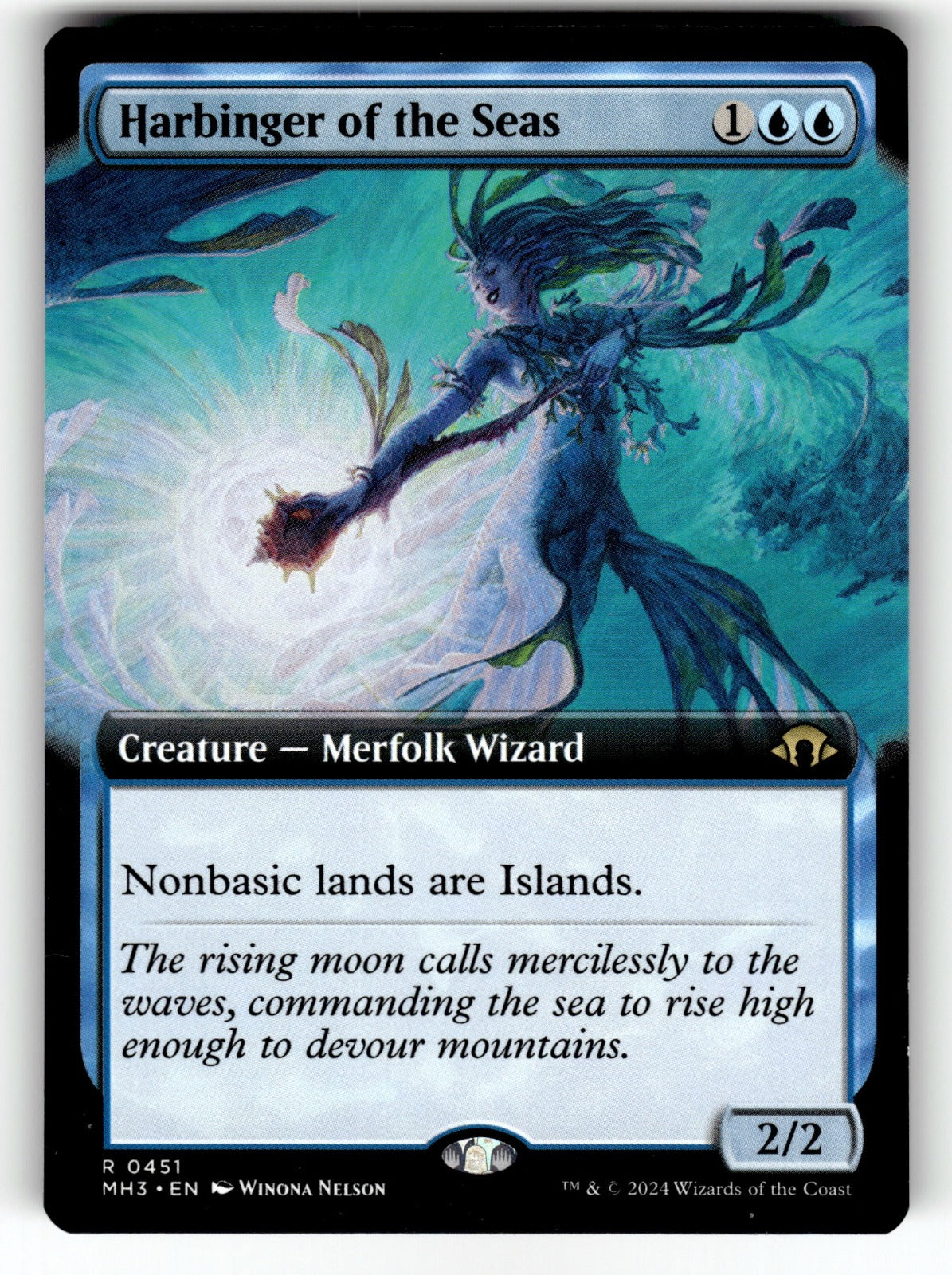 Harbinger of the Seas (Extended Art) – 451 MH3: Modern Horizons 3 R NM