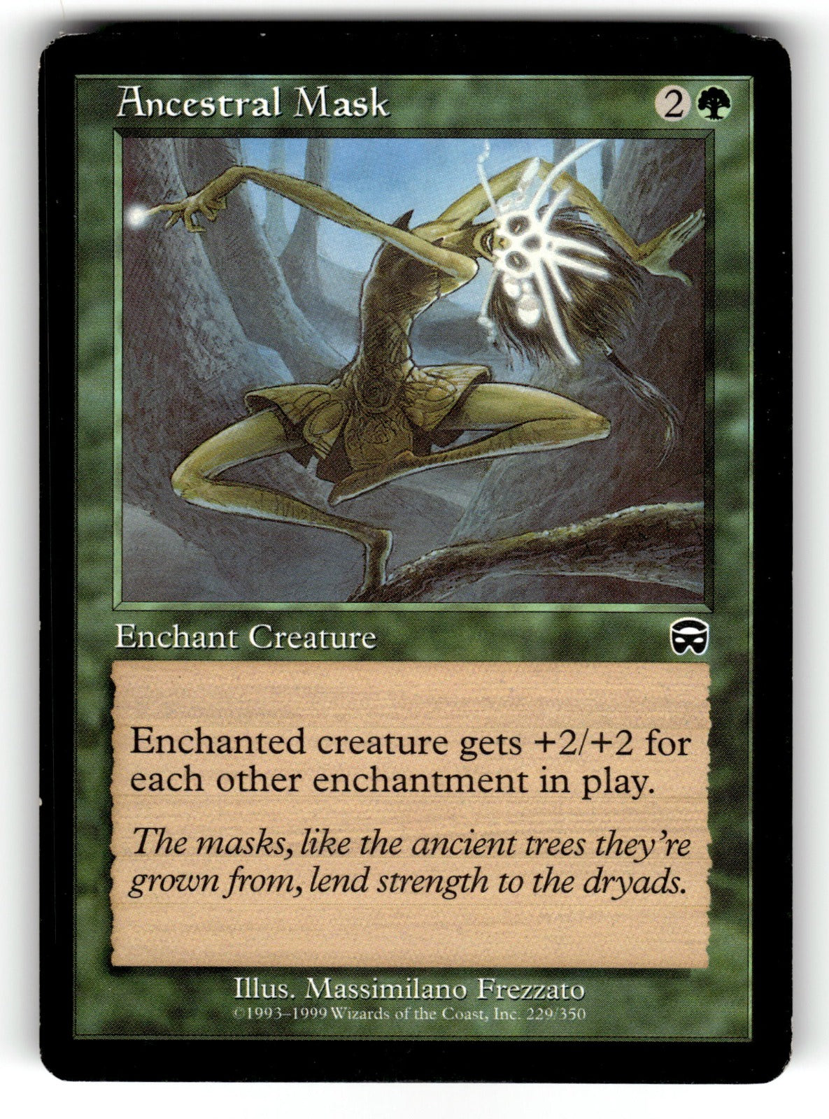 Ancestral Mask – 229 MMQ: Mercadian Masques C NM
