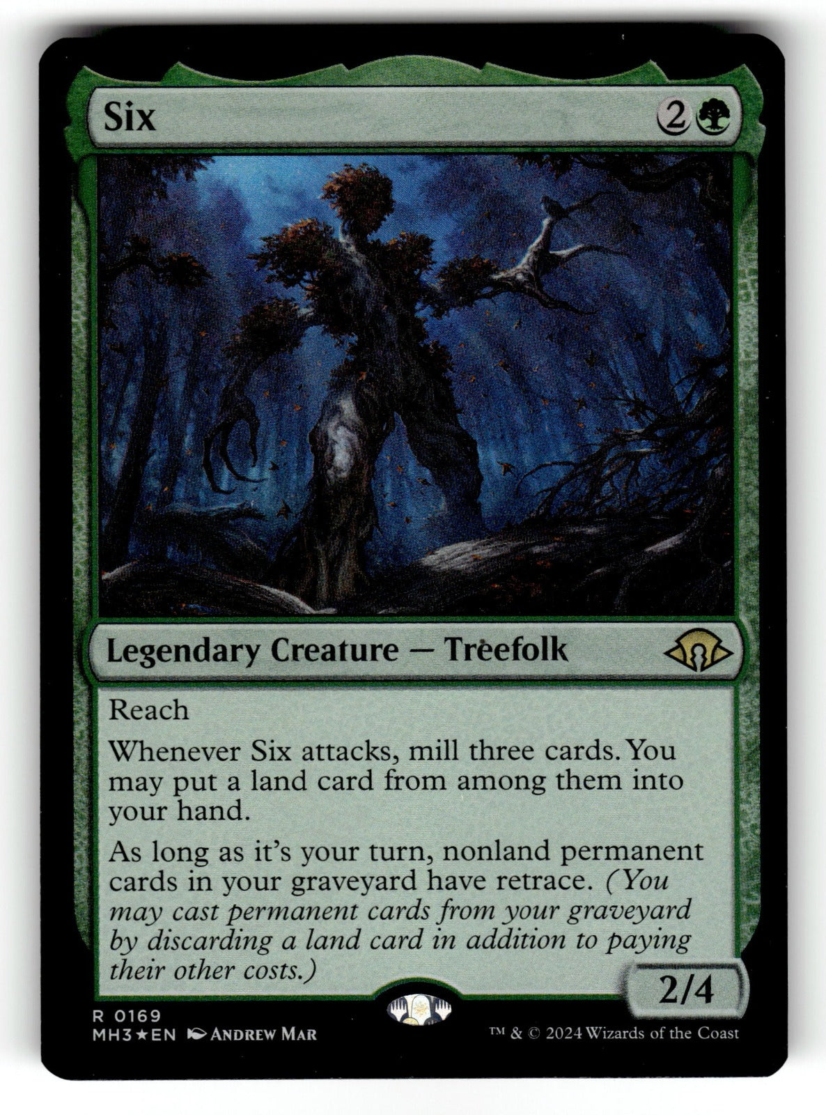 Six – 169 MH3: Modern Horizons 3 R Foil NM