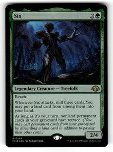Six – 169 MH3: Modern Horizons 3 R Foil NM