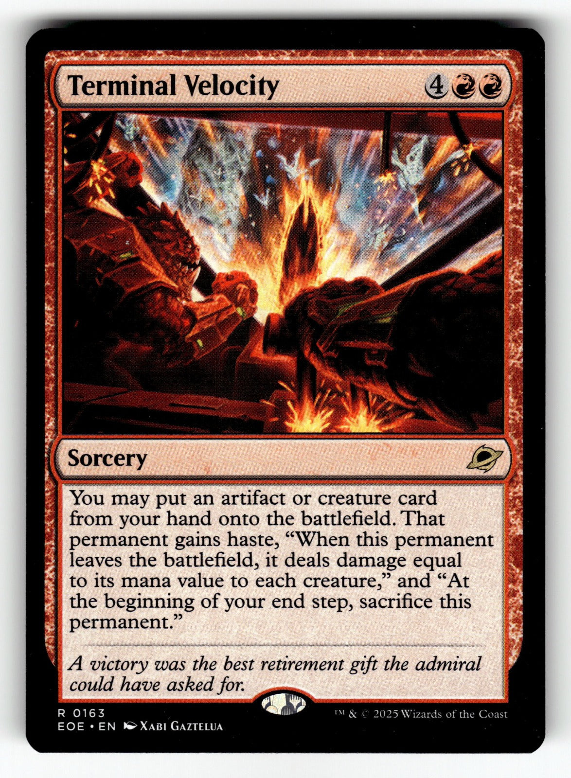 Terminal Velocity – 163 EOE: Edge of Eternities R NM