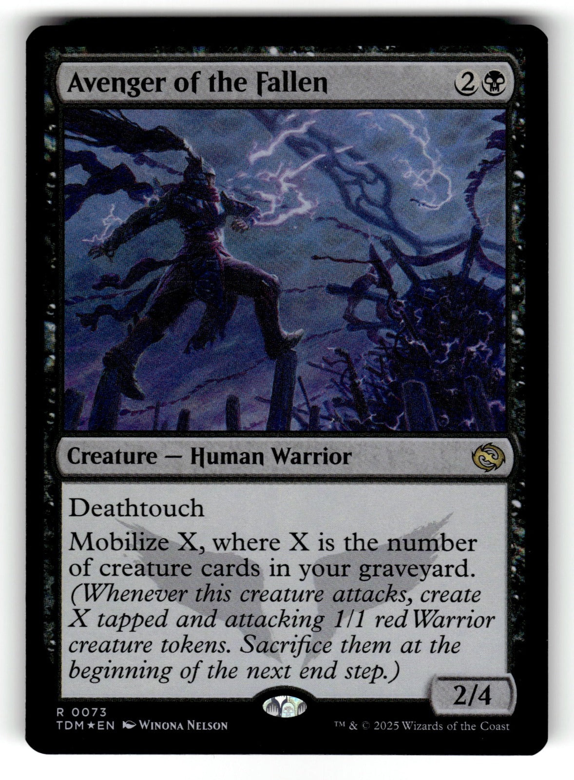 Avenger of the Fallen – 73 TDM: Tarkir: Dragonstorm R Foil LP