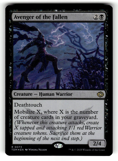 Avenger of the Fallen – 73 TDM: Tarkir: Dragonstorm R Foil LP