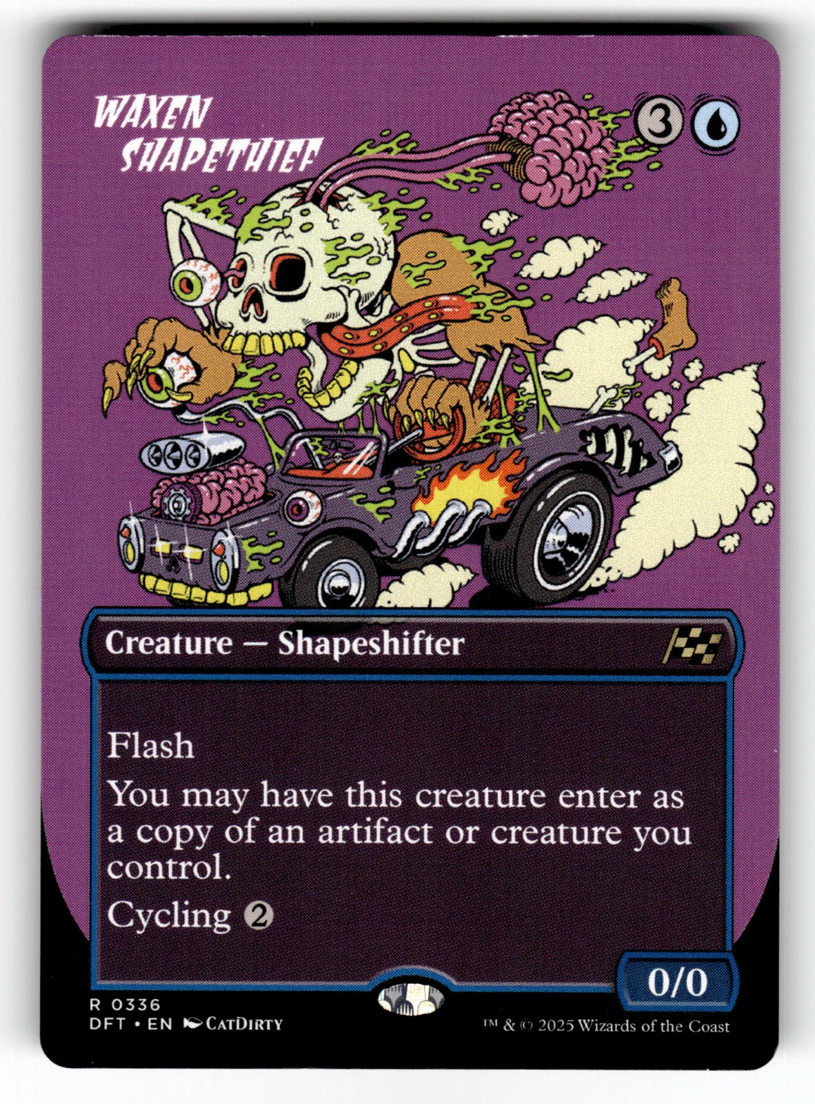 Waxen Shapethief (Borderless) – 336 DFT: Aetherdrift R NM