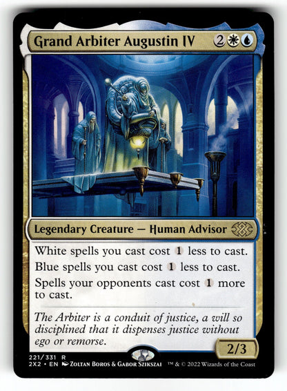 Grand Arbiter Augustin IV – 221 2X2: Double Masters 2022 R NM