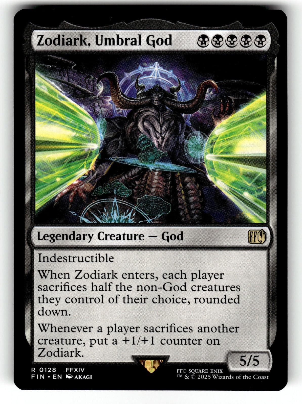 Zodiark, Umbral God – 128 FIN: FINAL FANTASY R NM