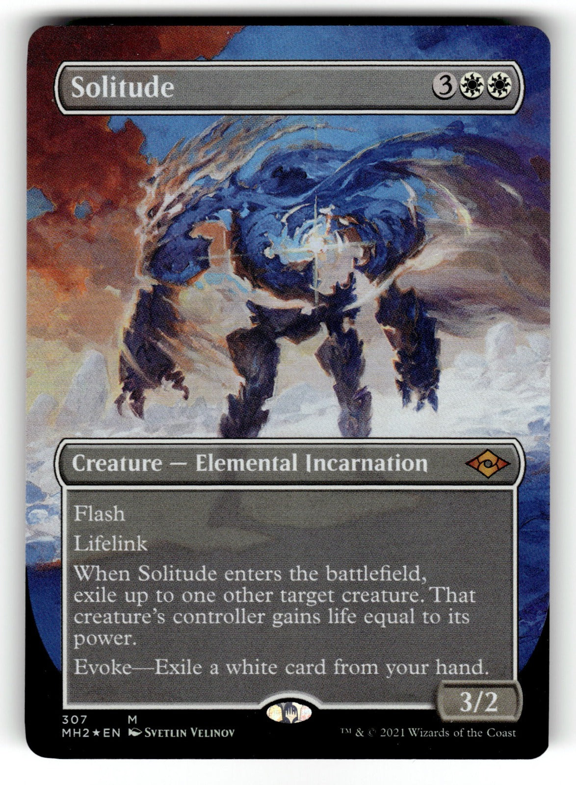 Solitude (Borderless) – 307 MH2: Modern Horizons 2 M Foil NM