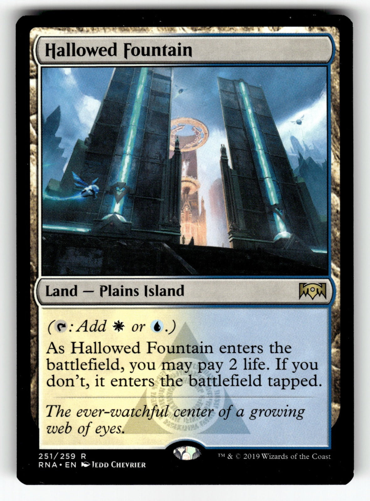 Hallowed Fountain – 251 RNA: Ravnica Allegiance R LP