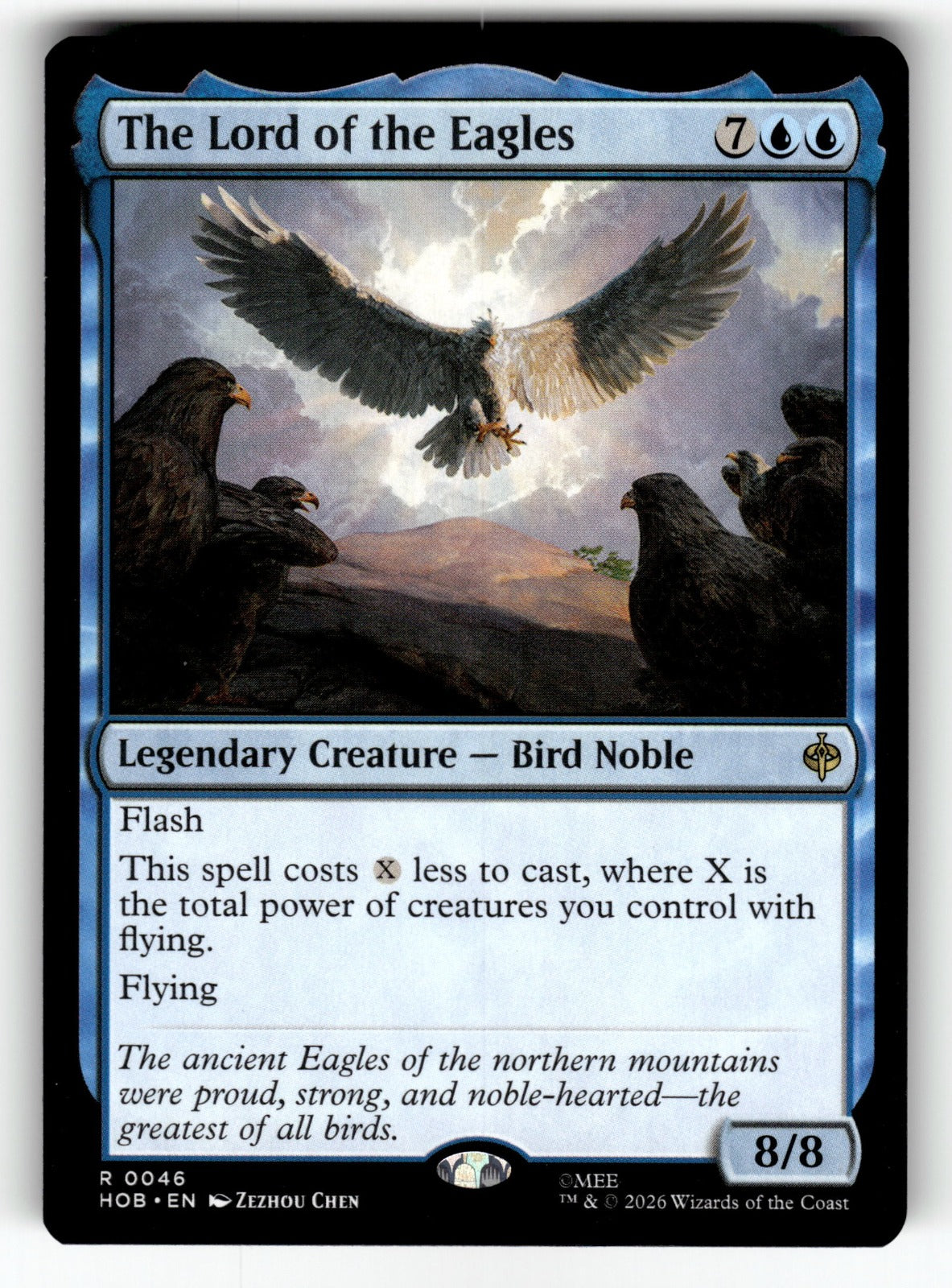 The Lord of the Eagles – 46 HOB: The Hobbit R NM