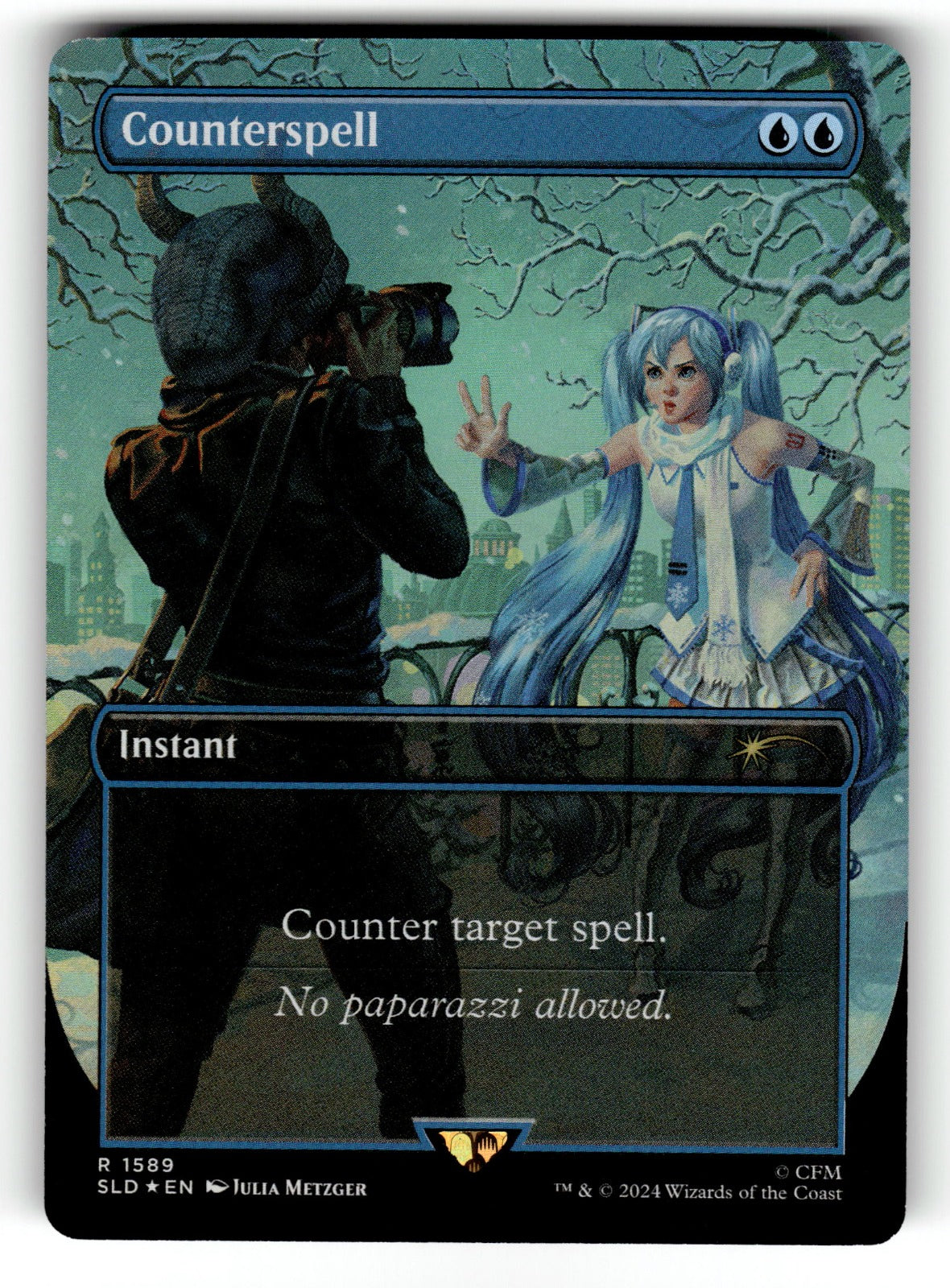 Counterspell (Rainbow Foil) – 1589 SLD: Secret Lair Drop Series R Foil NM