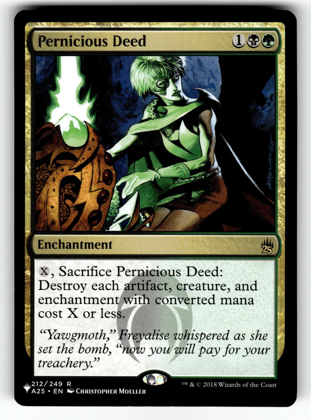 Pernicious Deed – 212/249 LIST: The List Reprints R NM