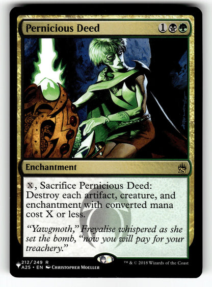 Pernicious Deed – 212/249 LIST: The List Reprints R NM