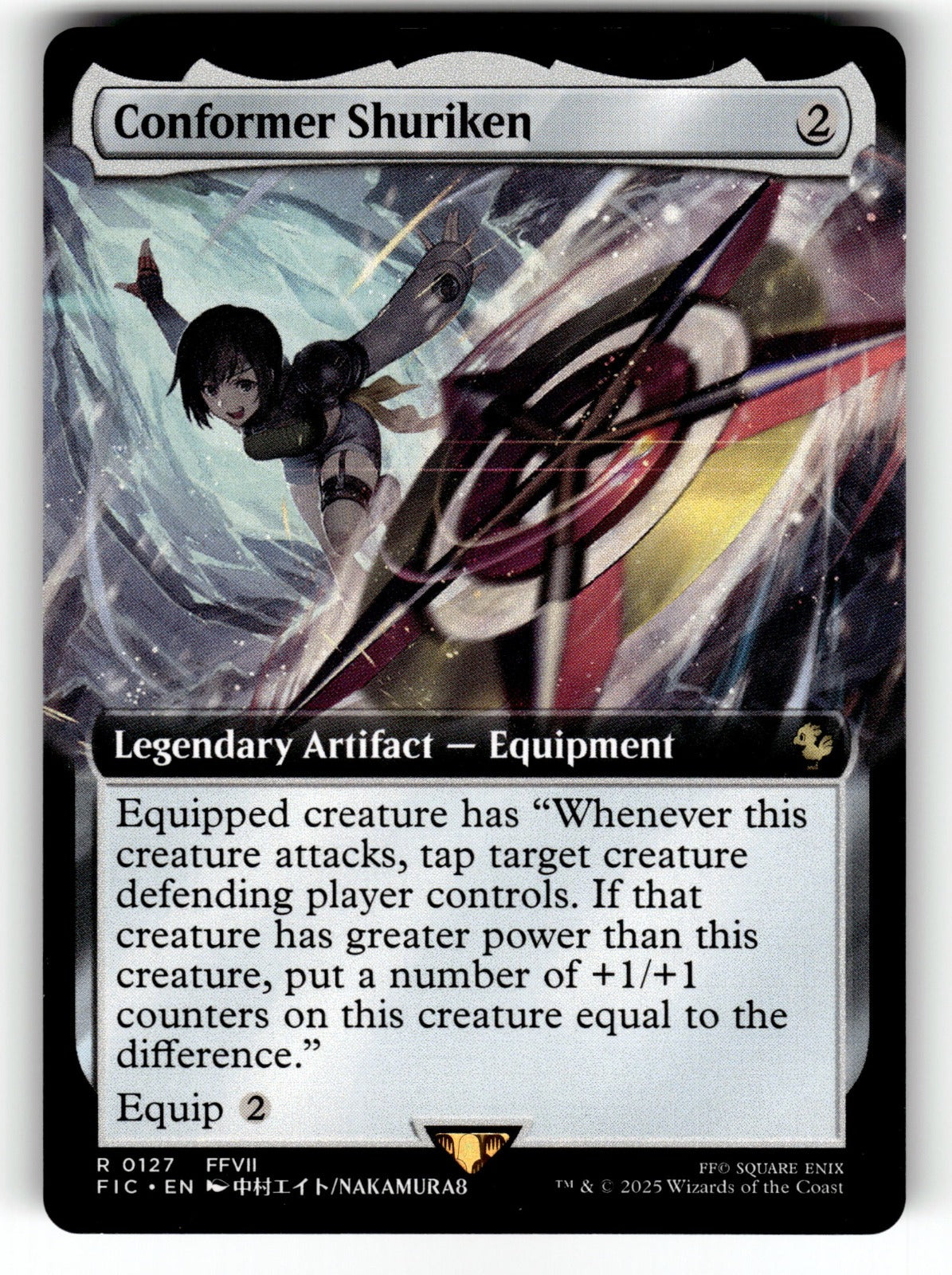 Conformer Shuriken (Extended Art) – 127 FIC: Commander: FINAL FANTASY R NM