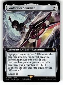 Conformer Shuriken (Extended Art) – 127 FIC: Commander: FINAL FANTASY R NM