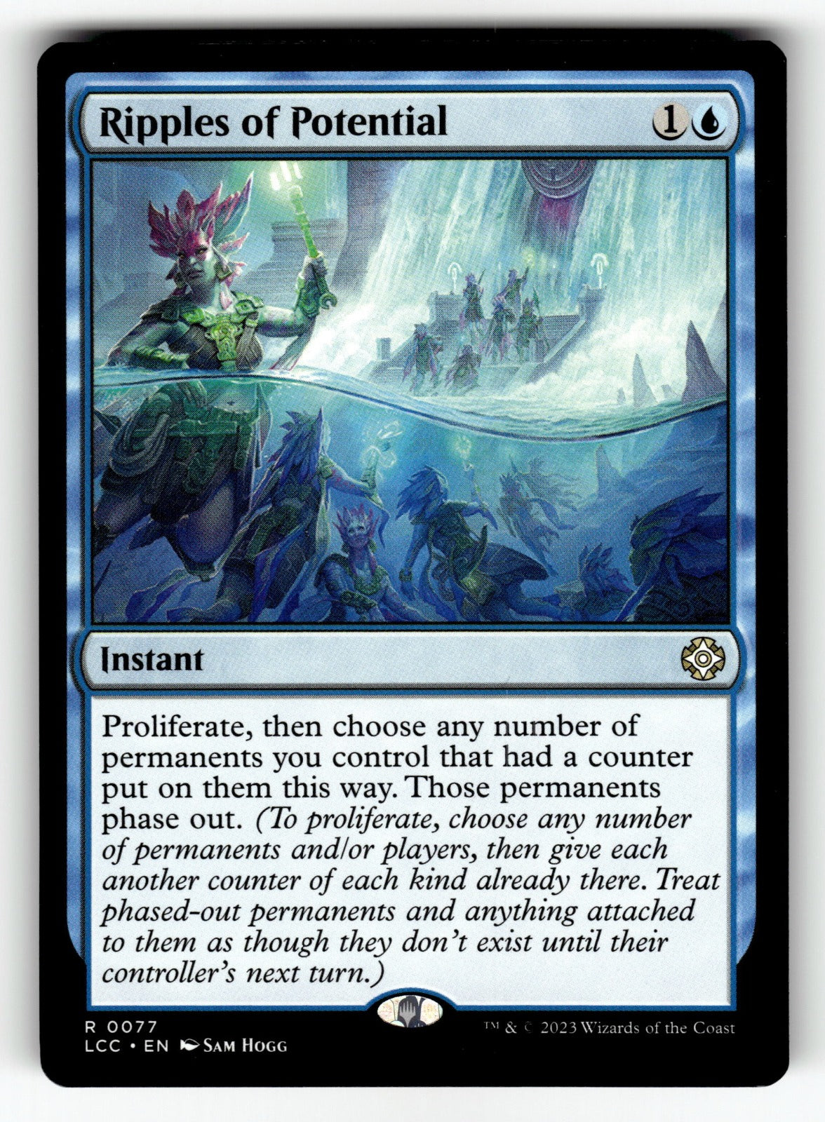Ripples of Potential – 77 LCC: Commander: The Lost Caverns of Ixalan R NM
