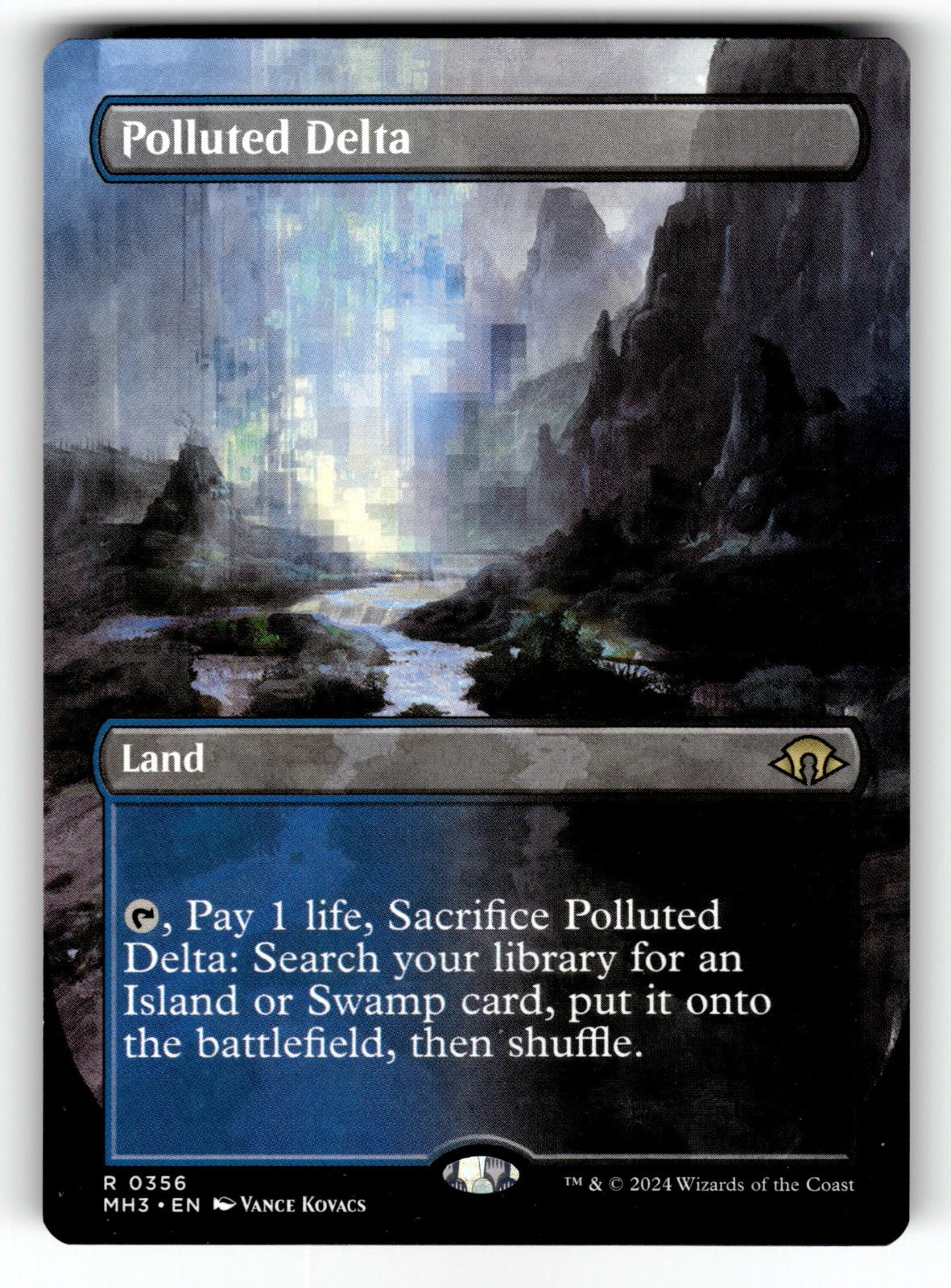 Polluted Delta Borderless – 356 MH3: Modern Horizons 3 R LP