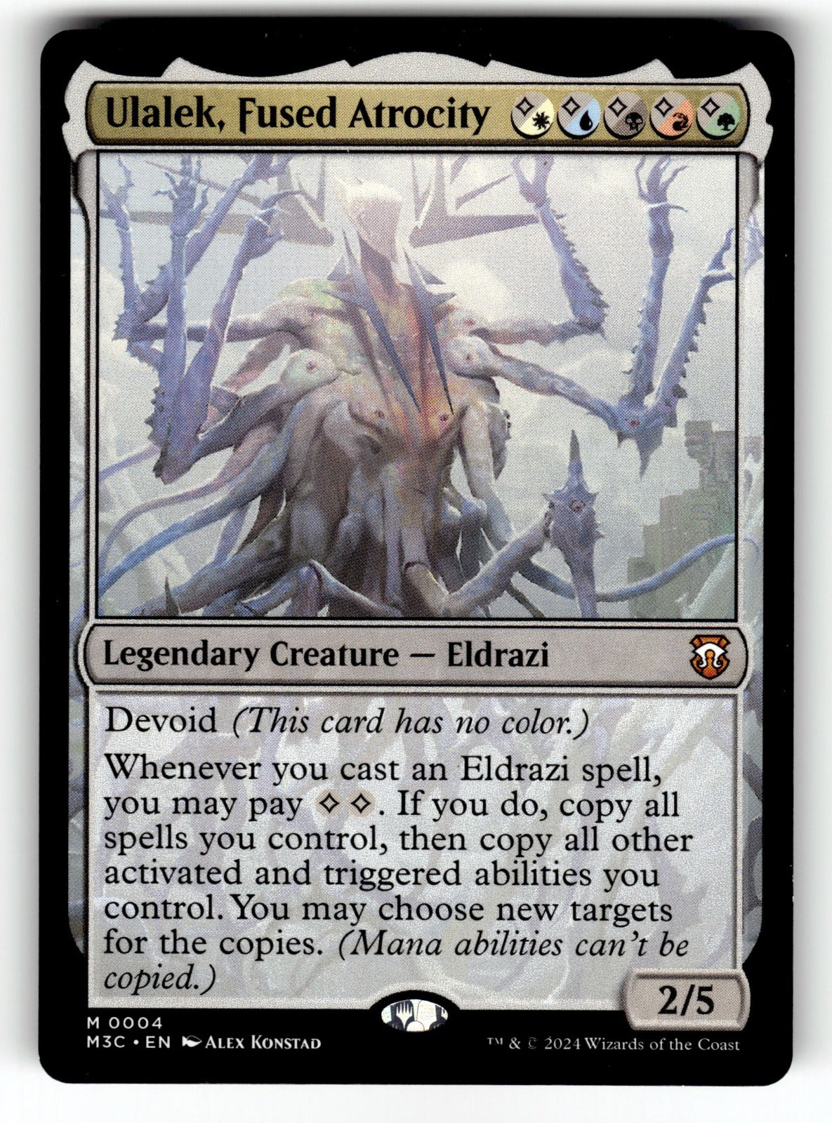 Ulalek, Fused Atrocity – 4 M3C: Commander: Modern Horizons 3 M NM