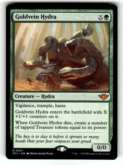 Goldvein Hydra – 167 OTJ: Outlaws of Thunder Junction M NM