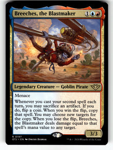 Breeches, the Blastmaker – 197 OTJ: Outlaws of Thunder Junction R NM