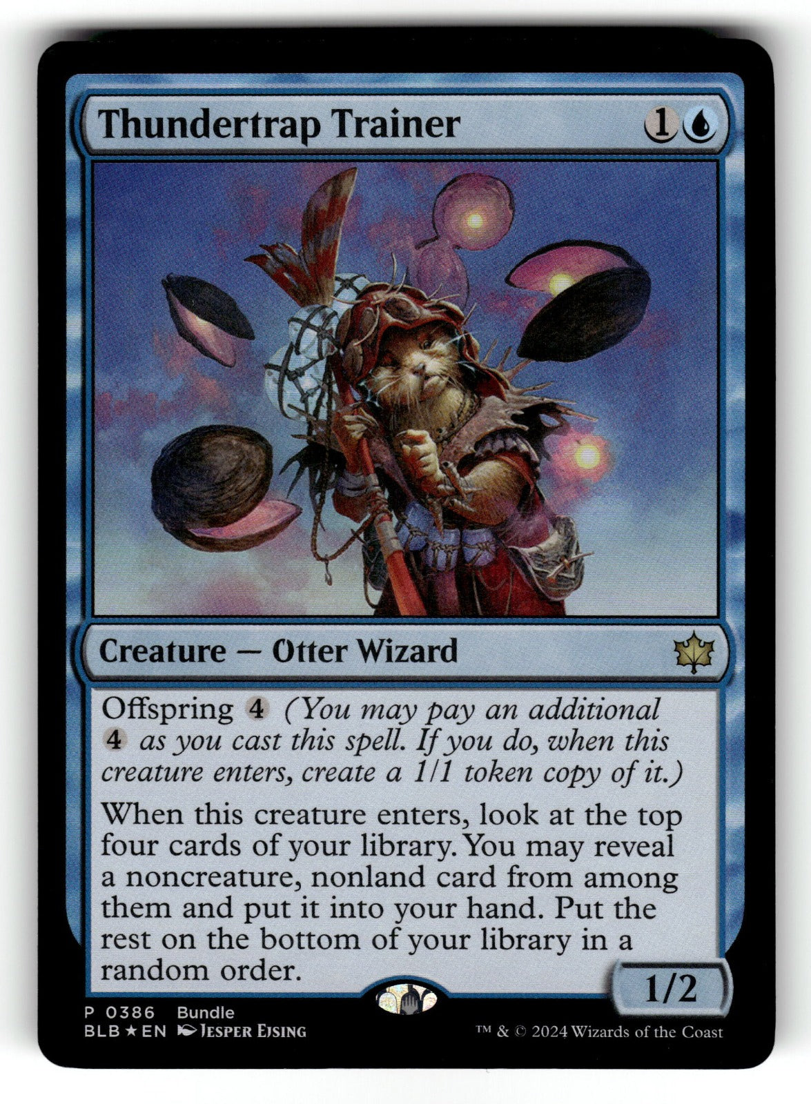 Thundertrap Trainer (BLB Bundle) – 386 UMP: Unique and Miscellaneous Promos P FoilNM