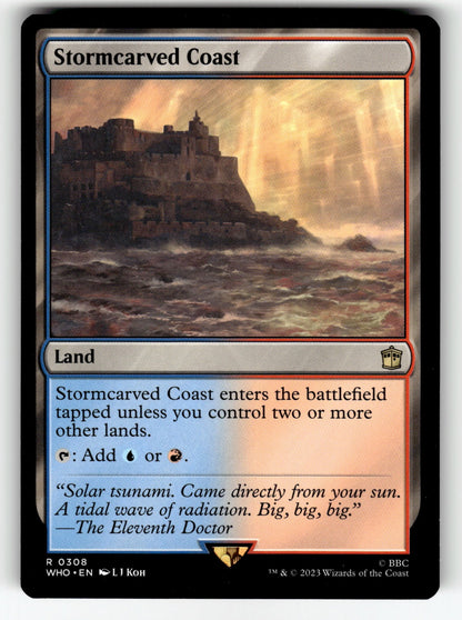 Stormcarved Coast – 308 WHO: Universes Beyond: Doctor Who R NM