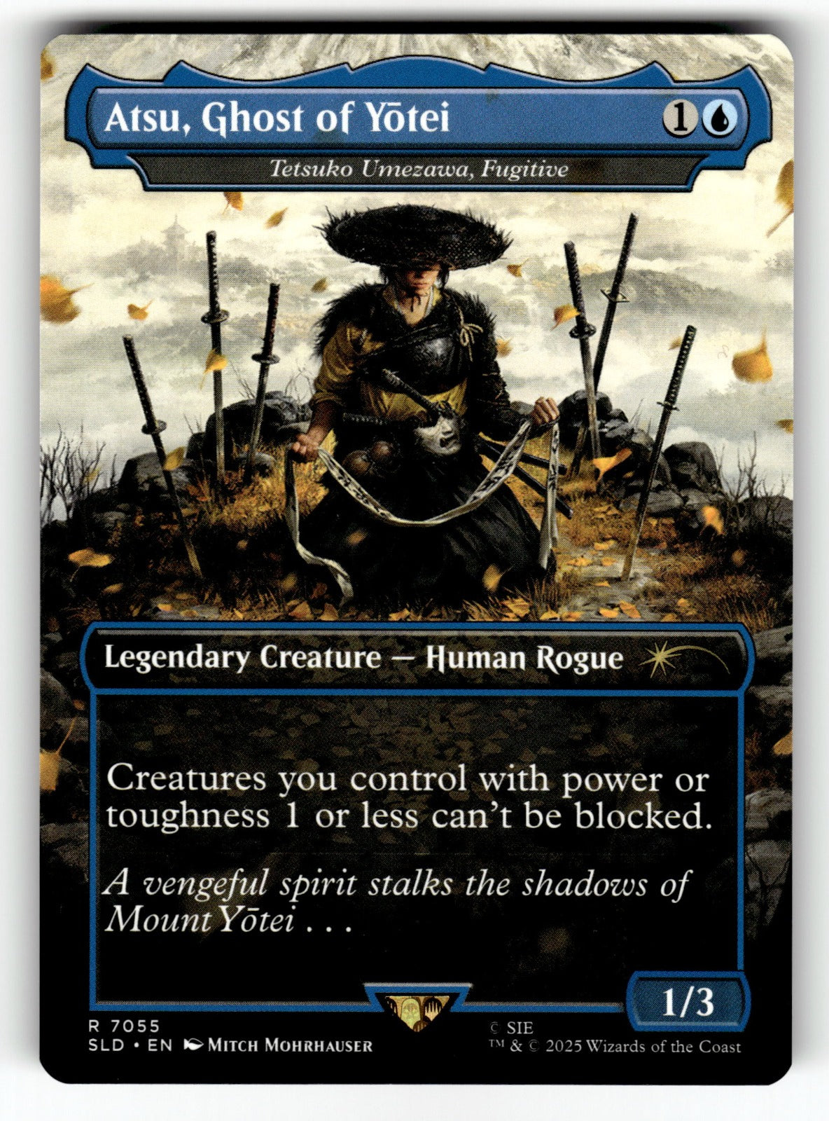 Atsu, Ghost of Yotei - Tetsuko Umezawa, Fugitive – 7055 SLD: Secret Lair Drop Series R NM