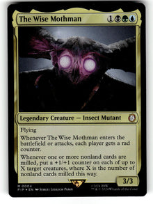 The Wise Mothman – 4 PIP: Universes Beyond: Fallout M Foil NM