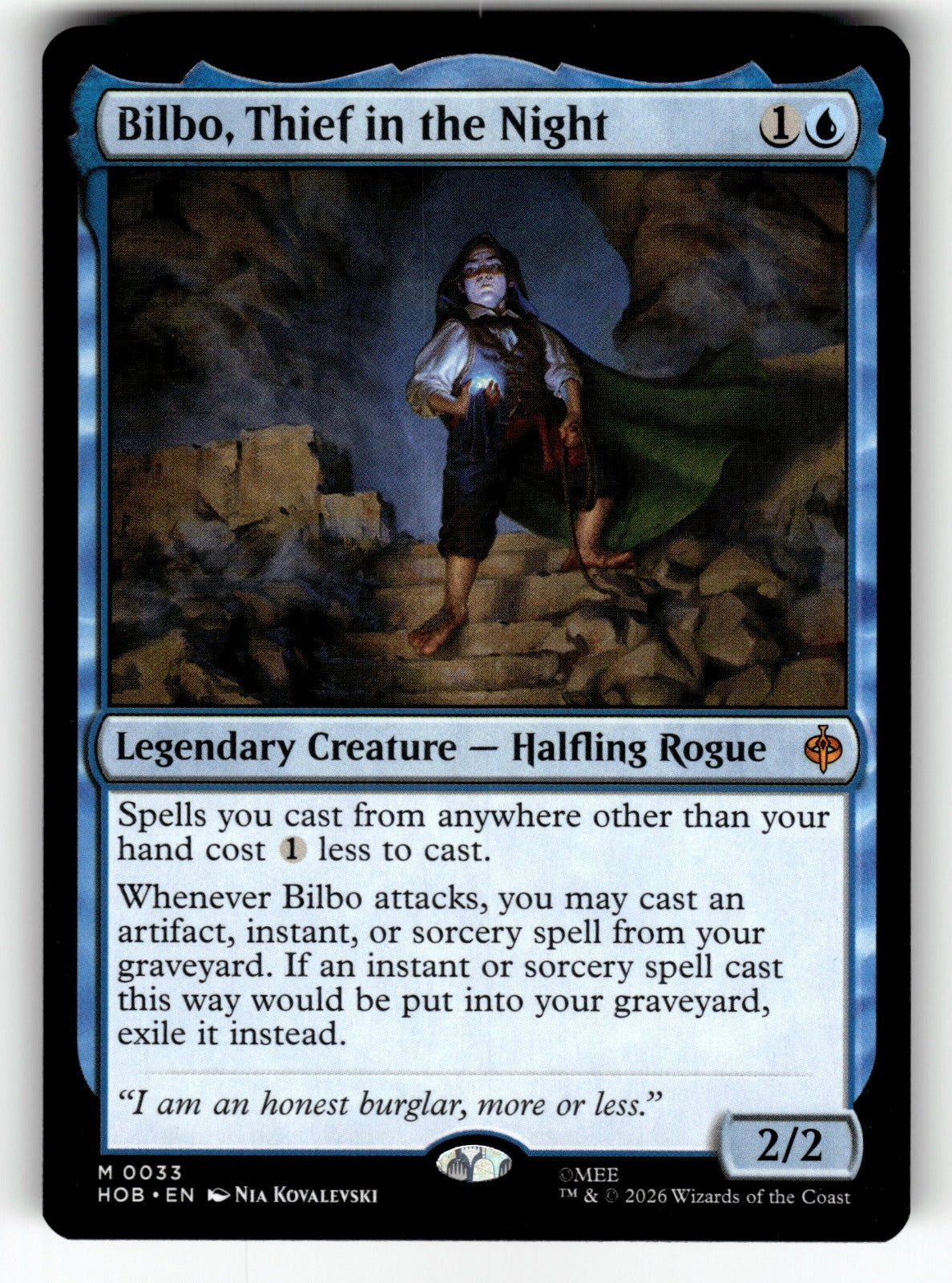 Bilbo, Thief in the Night – 33 HOB: The Hobbit M NM
