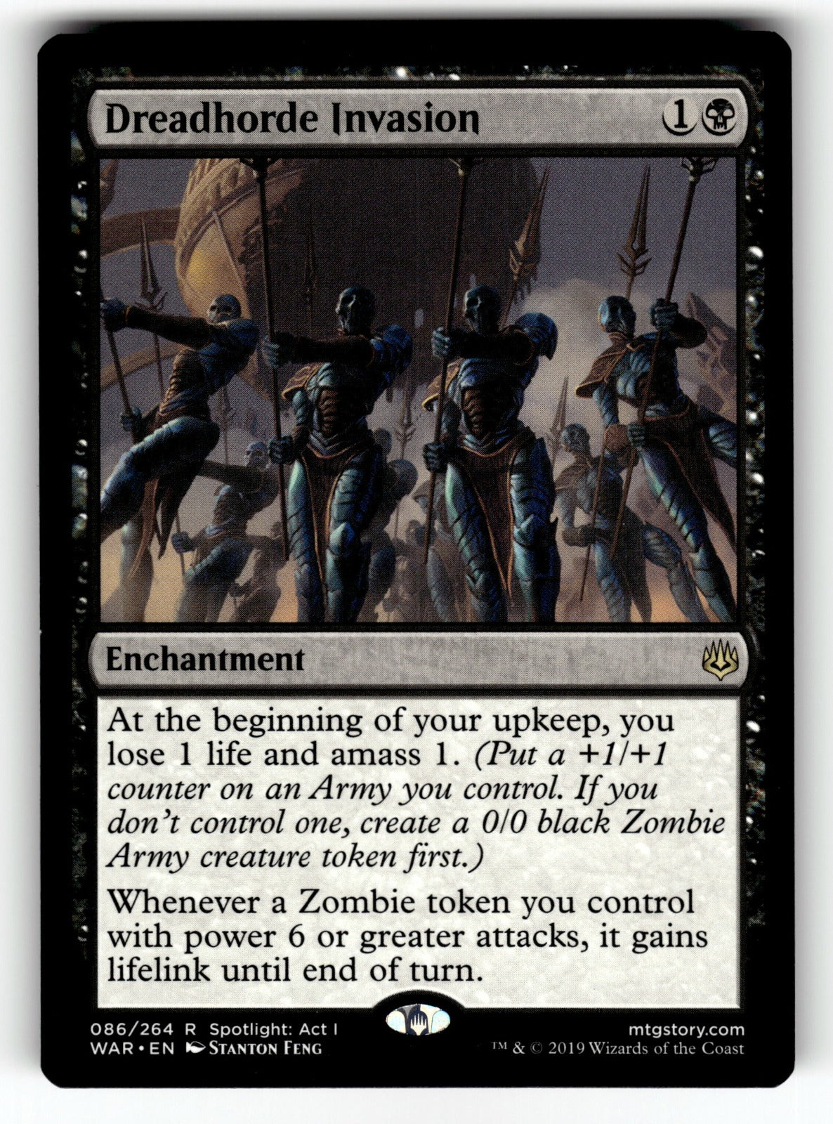 Dreadhorde Invasion – 86 WAR: War of the Spark R NM