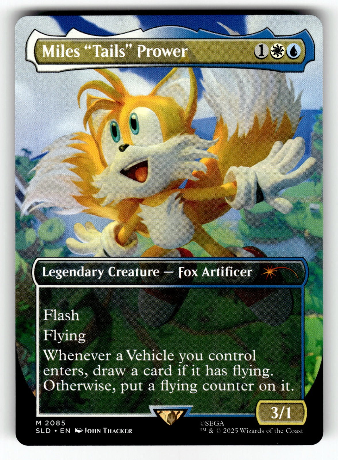 Miles "Tails" Prower – 2085 SLD: Secret Lair Drop Series M NM