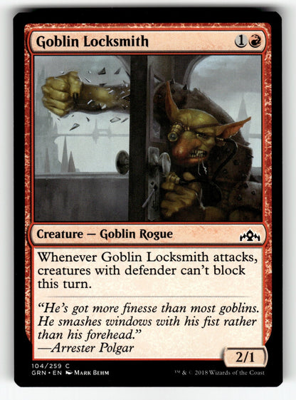 Goblin Locksmith – 104 GRN: Guilds of Ravnica C LP
