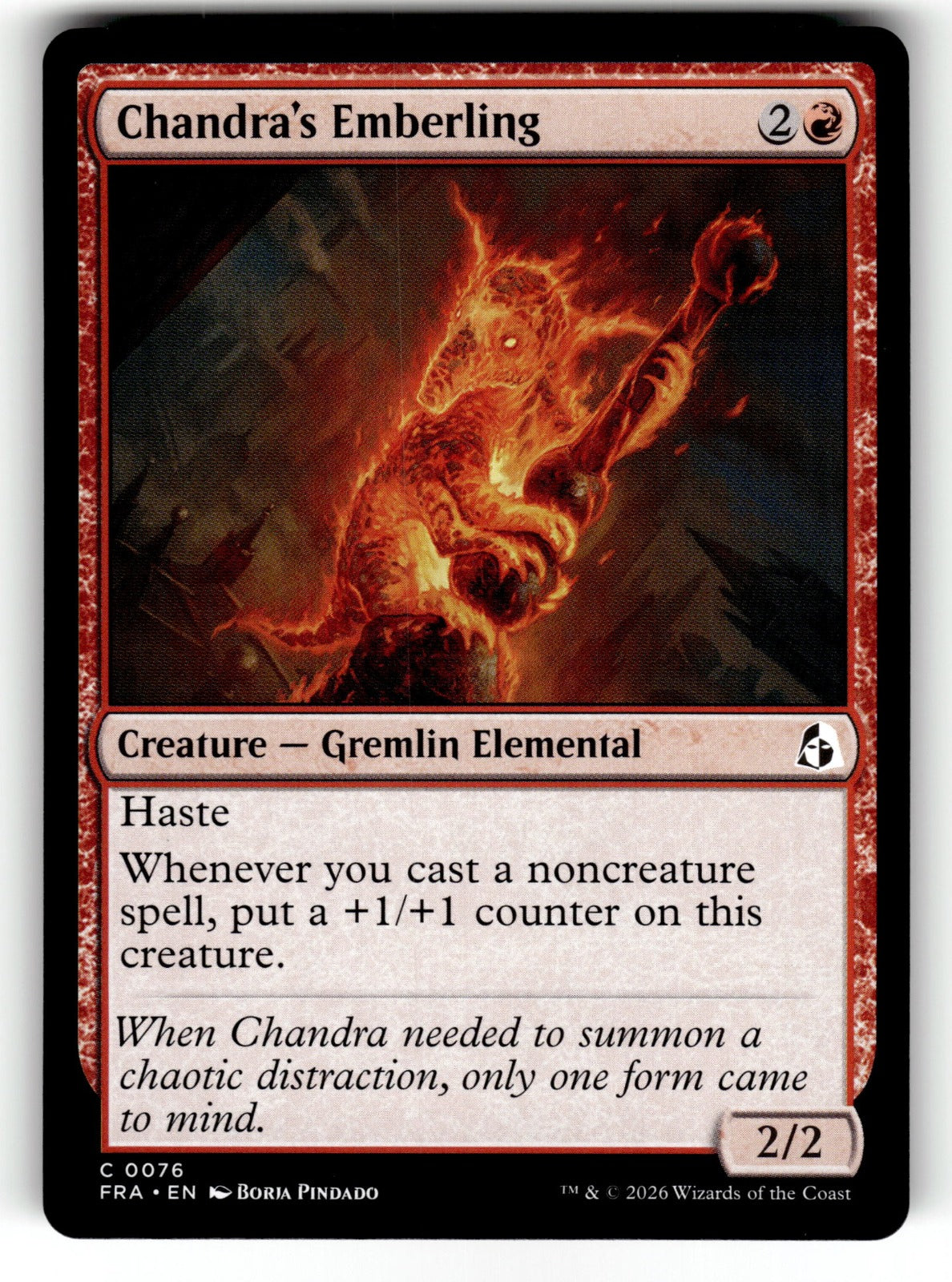 Chandra's Emberling – 76 FRA: Reality Fracture C NM