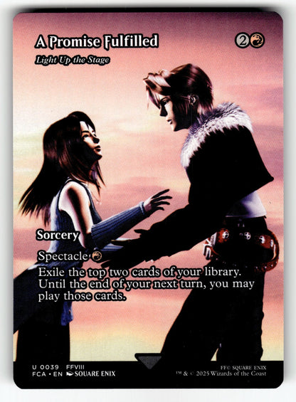 A Promise Fulfilled - Light Up the Stage (Showcase) – 39 FCA: FINAL FANTASY: Through the Ages U LP