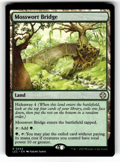 Mosswort Bridge – 342 LCC: Commander: The Lost Caverns of Ixalan R NM