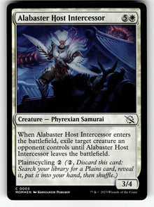 Alabaster Host Intercessor – 3 MOM: March of the Machine C Foil NM