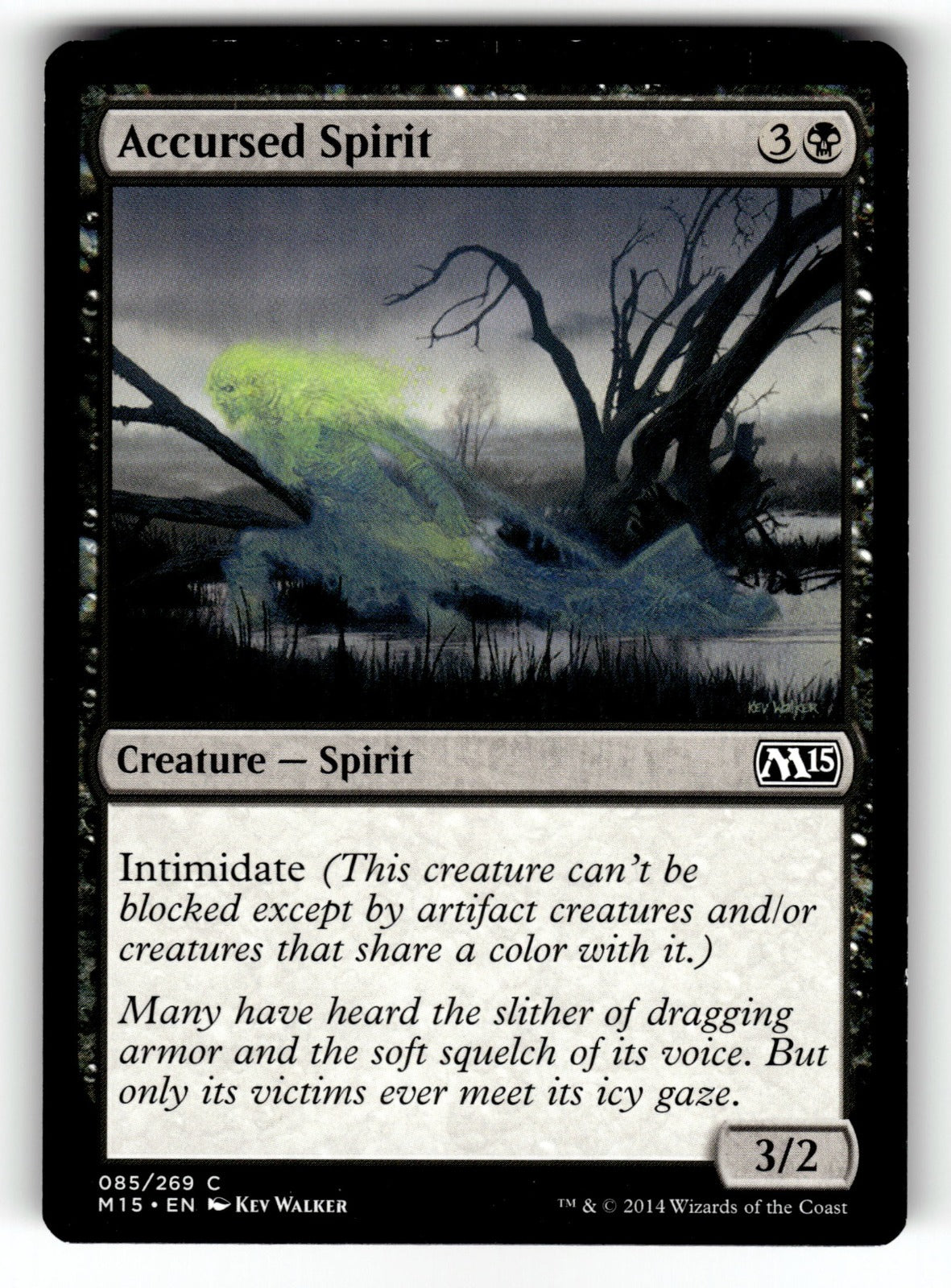Accursed Spirit – 85 M15: Magic 2015 (M15) C LP