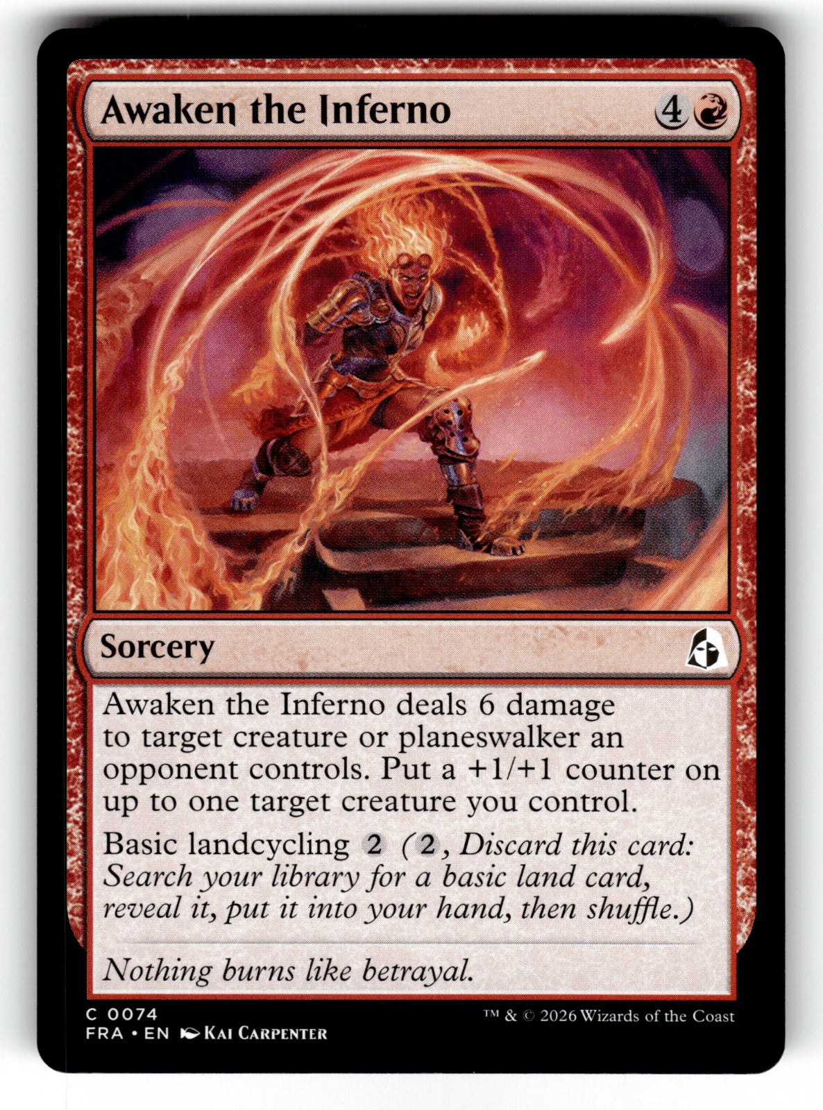 Awaken the Inferno – 74 FRA: Reality Fracture C NM