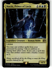 Noctis, Prince of Lucis – 235 FIN: FINAL FANTASY R Foil NM