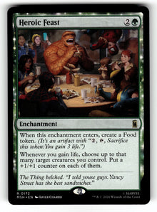 Heroic Feast – 172 MSH: Marvel Super Heroes R NM